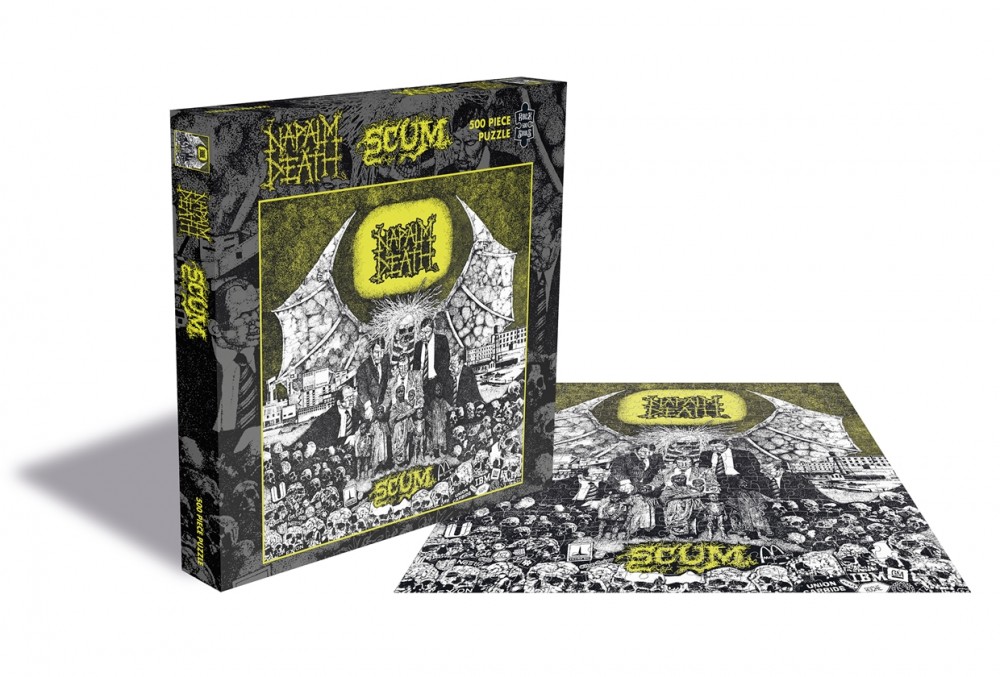 NAPALM DEATH - Scum [500 PIECES PUZZLE]
