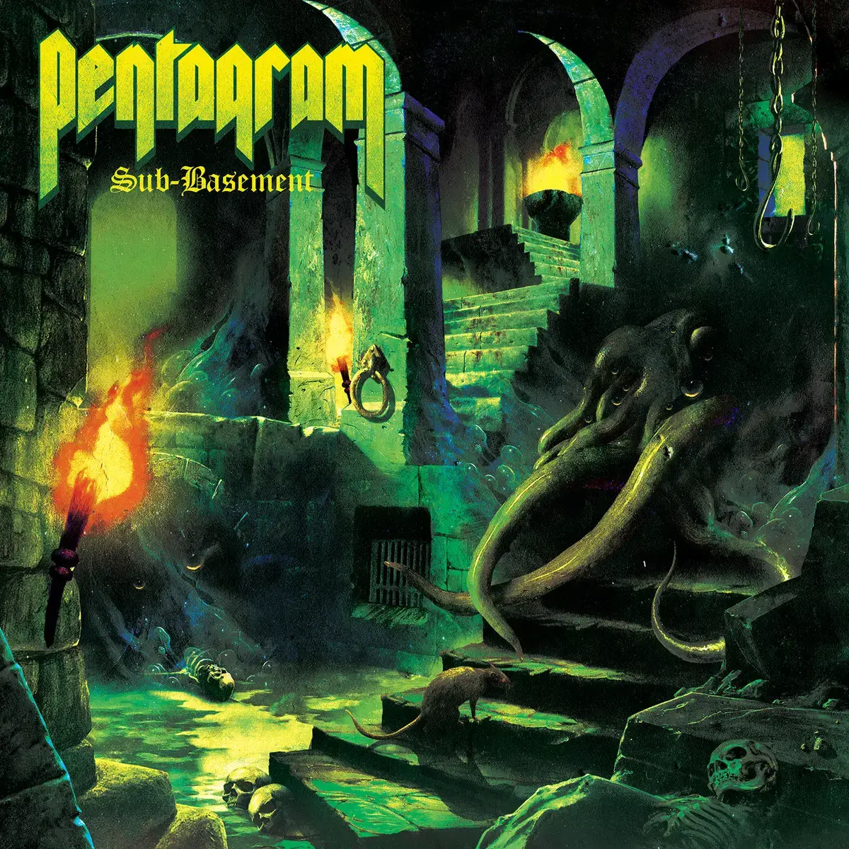 PENTAGRAM - Sub-Basement · BLUE LP (Doom Metal Vinyl) · Picture 1