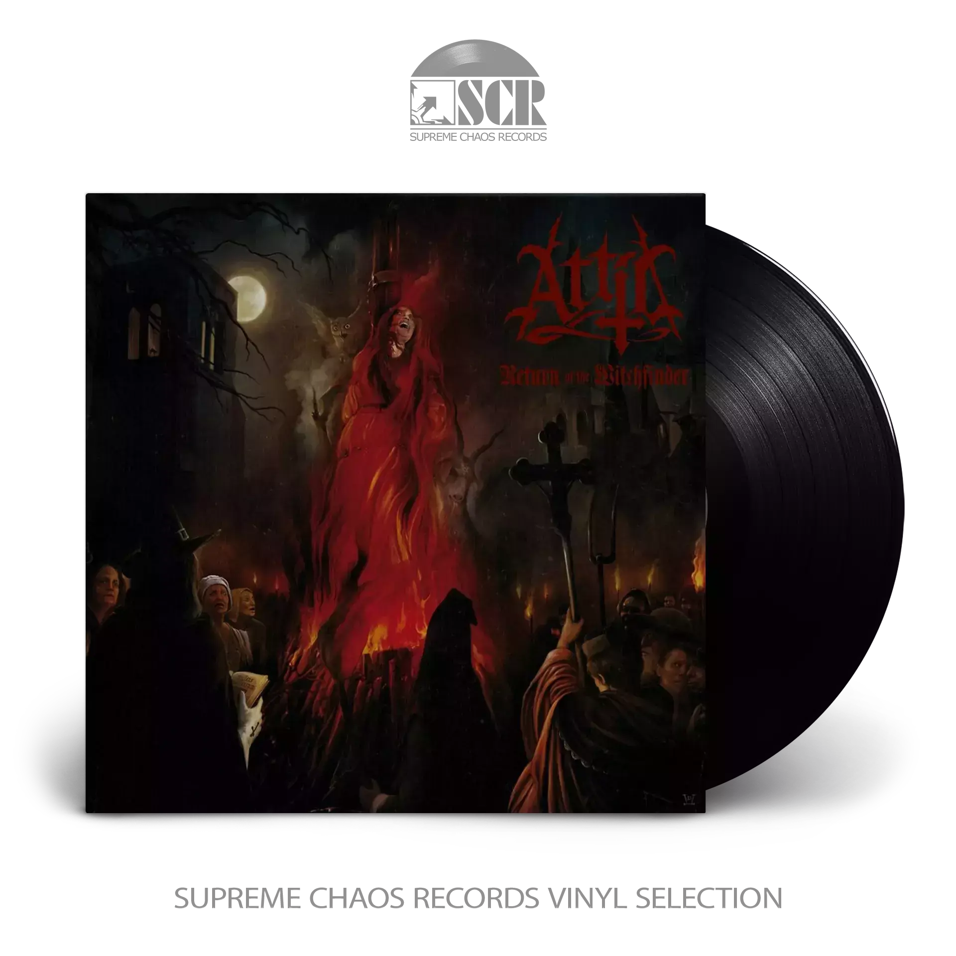 ATTIC - Return Of The Witchfinder · BLACK LP