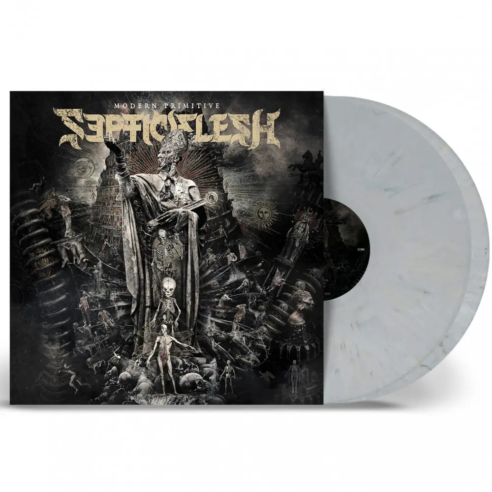 SEPTICFLESH · Modern Primitive | GREY/BLACK MARBLED 2LP (Death Metal Vinyl)