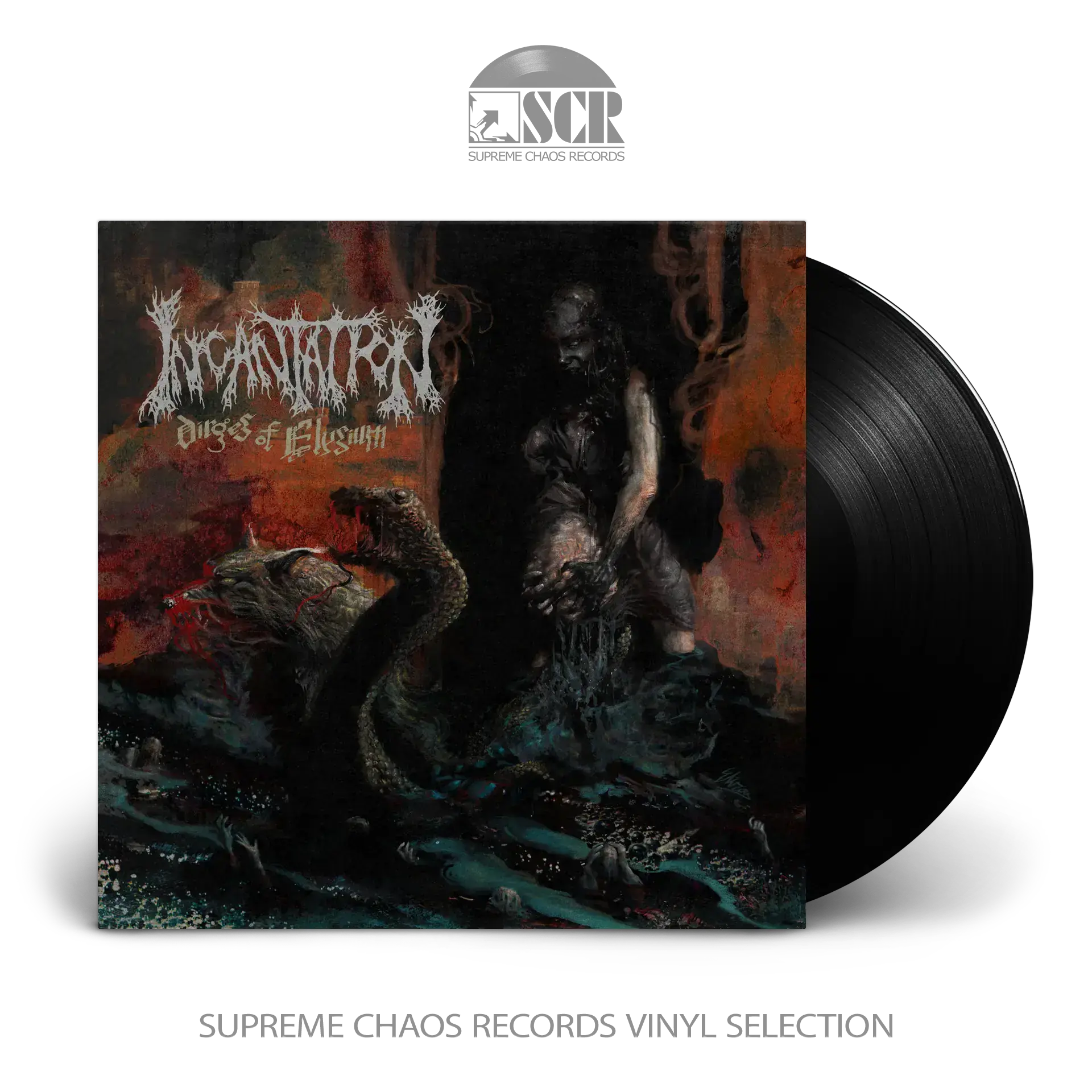 INCANTATION - Dirges of Elysium · BLACK LP INCANTATION - Dirges of Elysium · BLACK LP (Death Metal Vinyl)