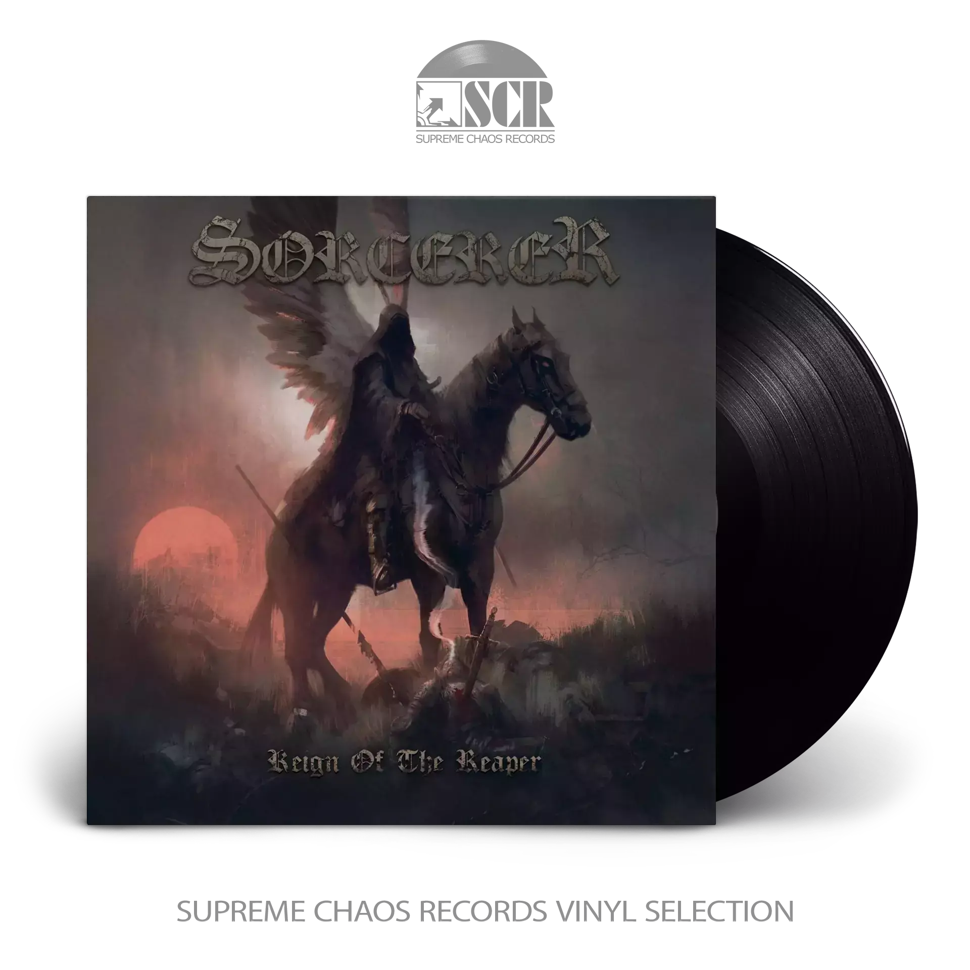SORCERER · Reign Of The Reaper | BLACK LP SORCERER · Reign Of The Reaper | BLACK LP (Epic Doom Vinyl)