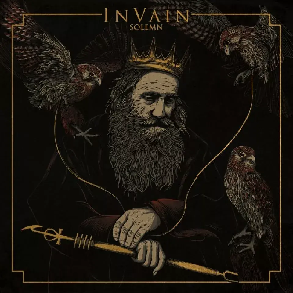IN VAIN · Solemn | GOLD 2LP · Picture 1 IN VAIN · Solemn | GOLD 2LP (Progressive Metal/Death Metal Vinyl) · Picture 1