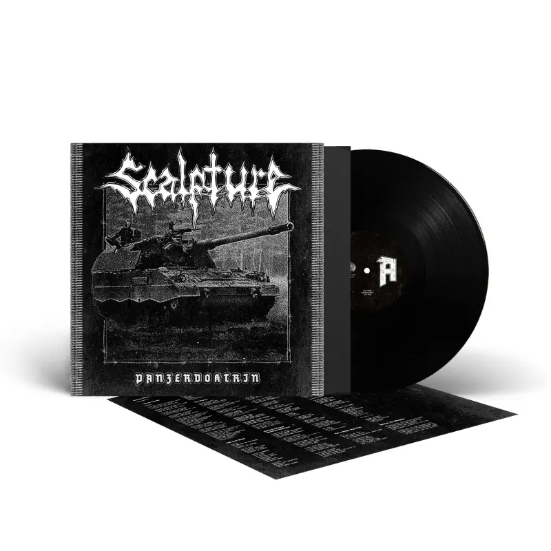 SCALPTURE · Panzerdoktrin | BLACK LP SCALPTURE · Panzerdoktrin | BLACK LP (Death Metal Vinyl)