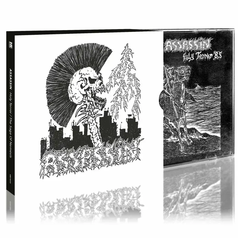 ASSASSIN · Holy Terror / The Saga Of Nemesis | CD (Thrash Metal CDs) · Picture 2