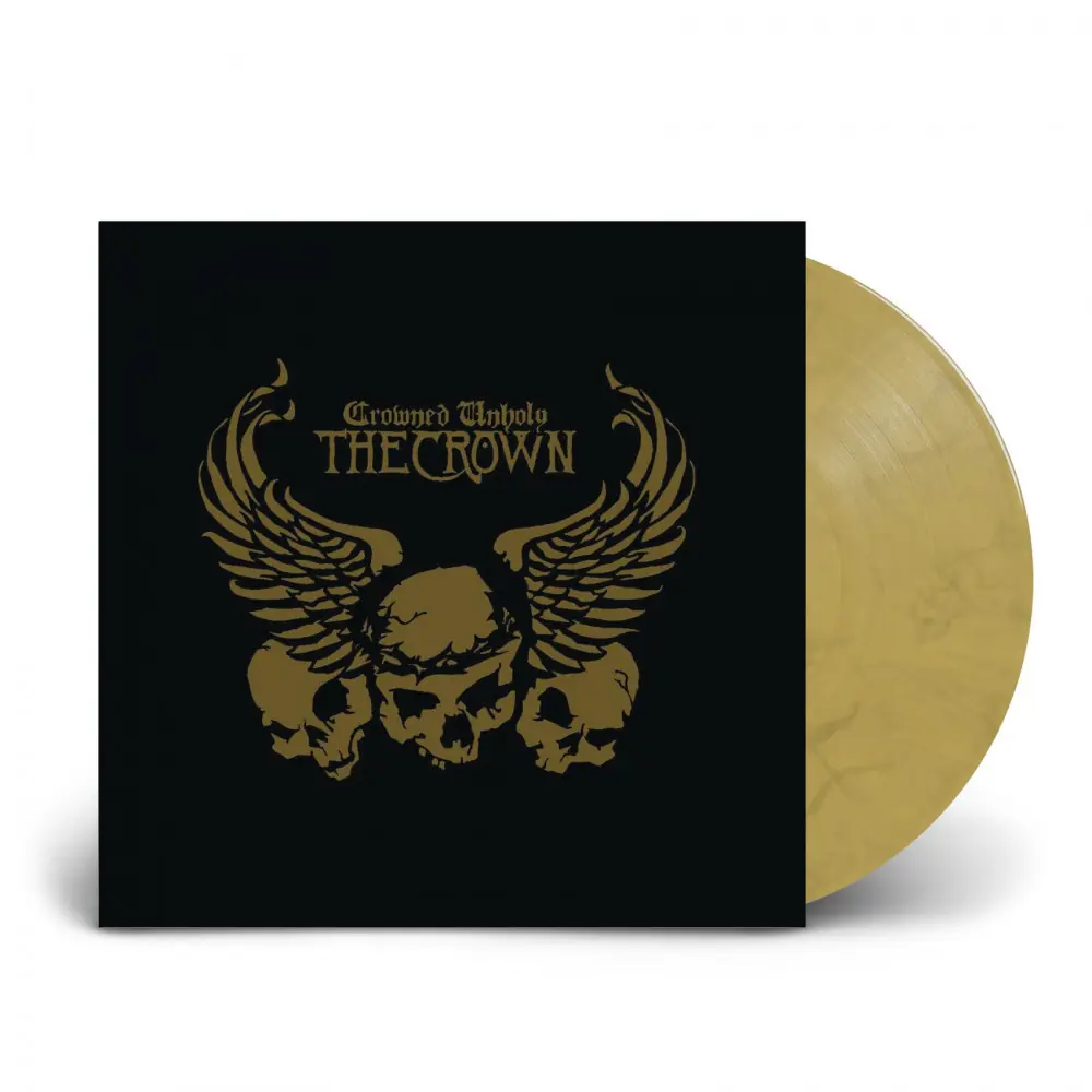 THE CROWN · Crowned Unholy | DEAD GOLD LP (Death Metal Vinyl)
