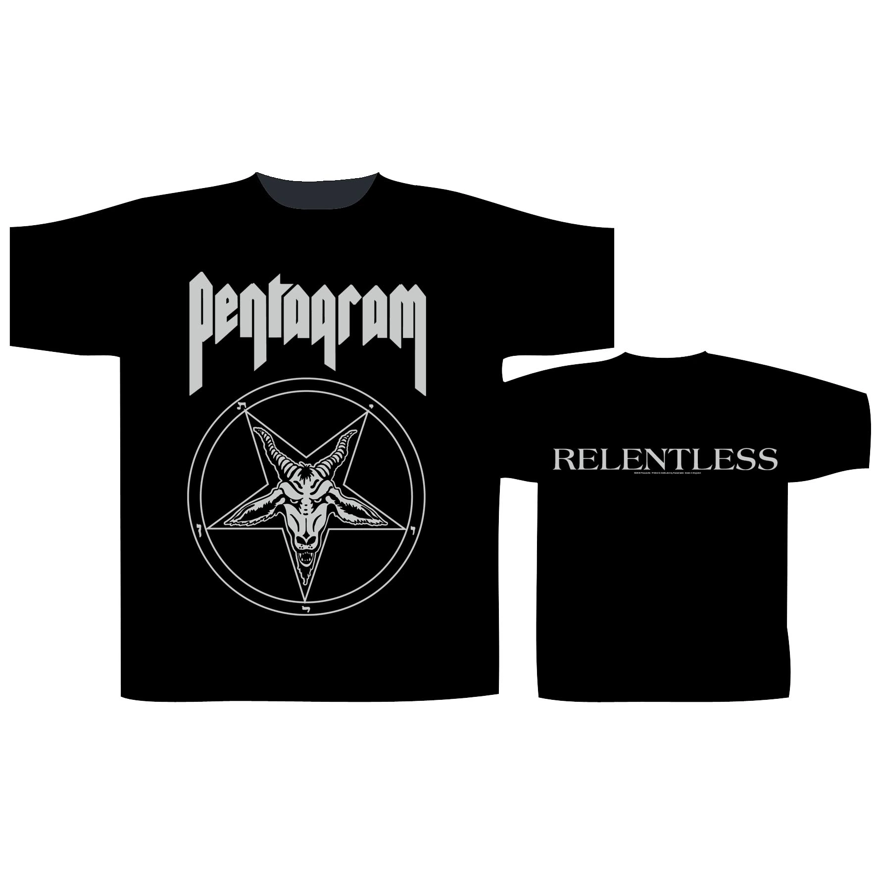 PENTAGRAM (USA) - Relentless · T-SHIRT L (Doom Metal Clothes)