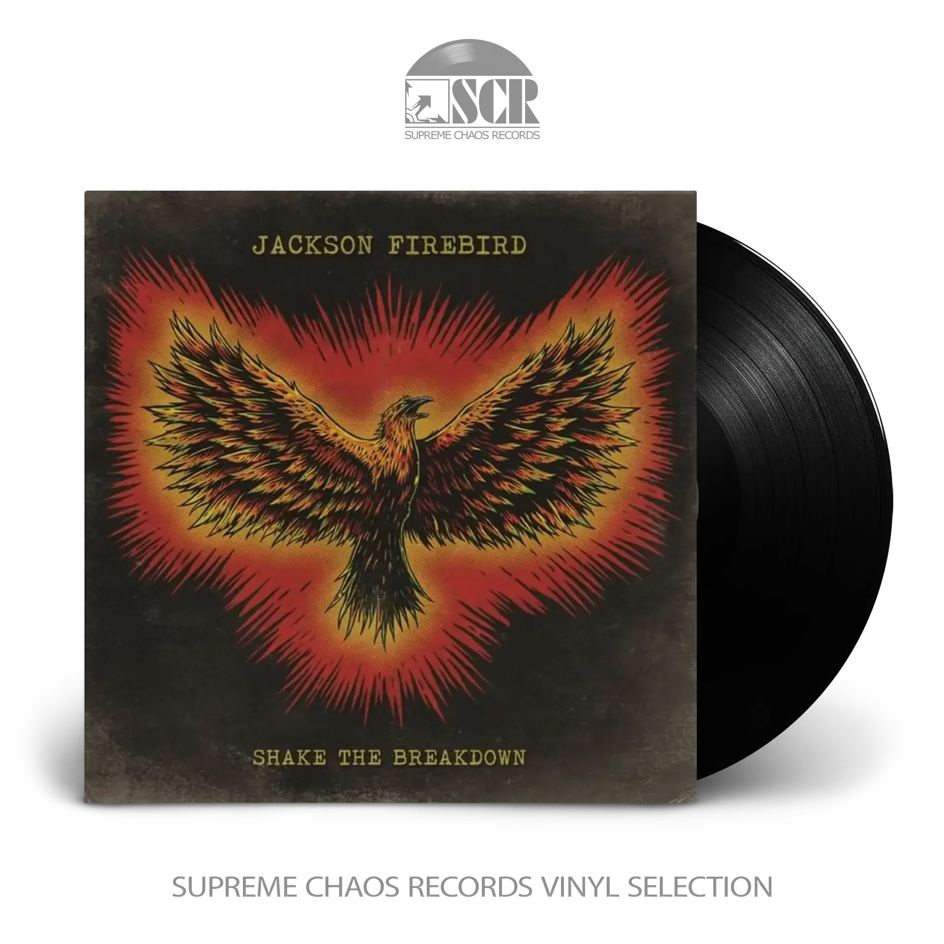 JACKSON FIREBIRD - Shake The Breakdown · BLACK LP (Hard Rock Vinyl)