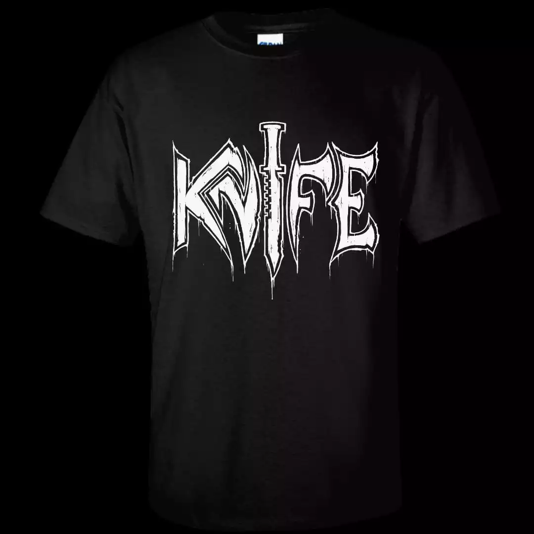 KNIFE - Logo · T-SHIRT KNIFE - Logo · T-SHIRT (Speed Metal Clothes)