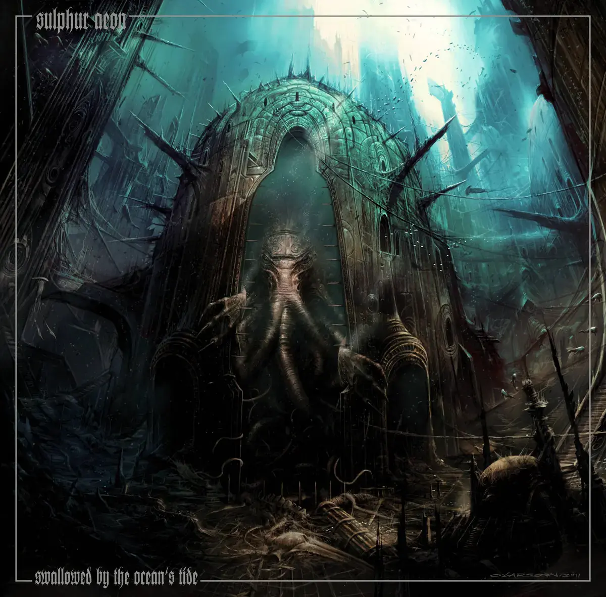 SULPHUR AEON · Swallowed By The Ocean's Tide (Re-Release) | DIGIPAK CD SULPHUR AEON · Swallowed By The Ocean's Tide (Re-Release) | DIGIPAK CD (Death Metal CDs)