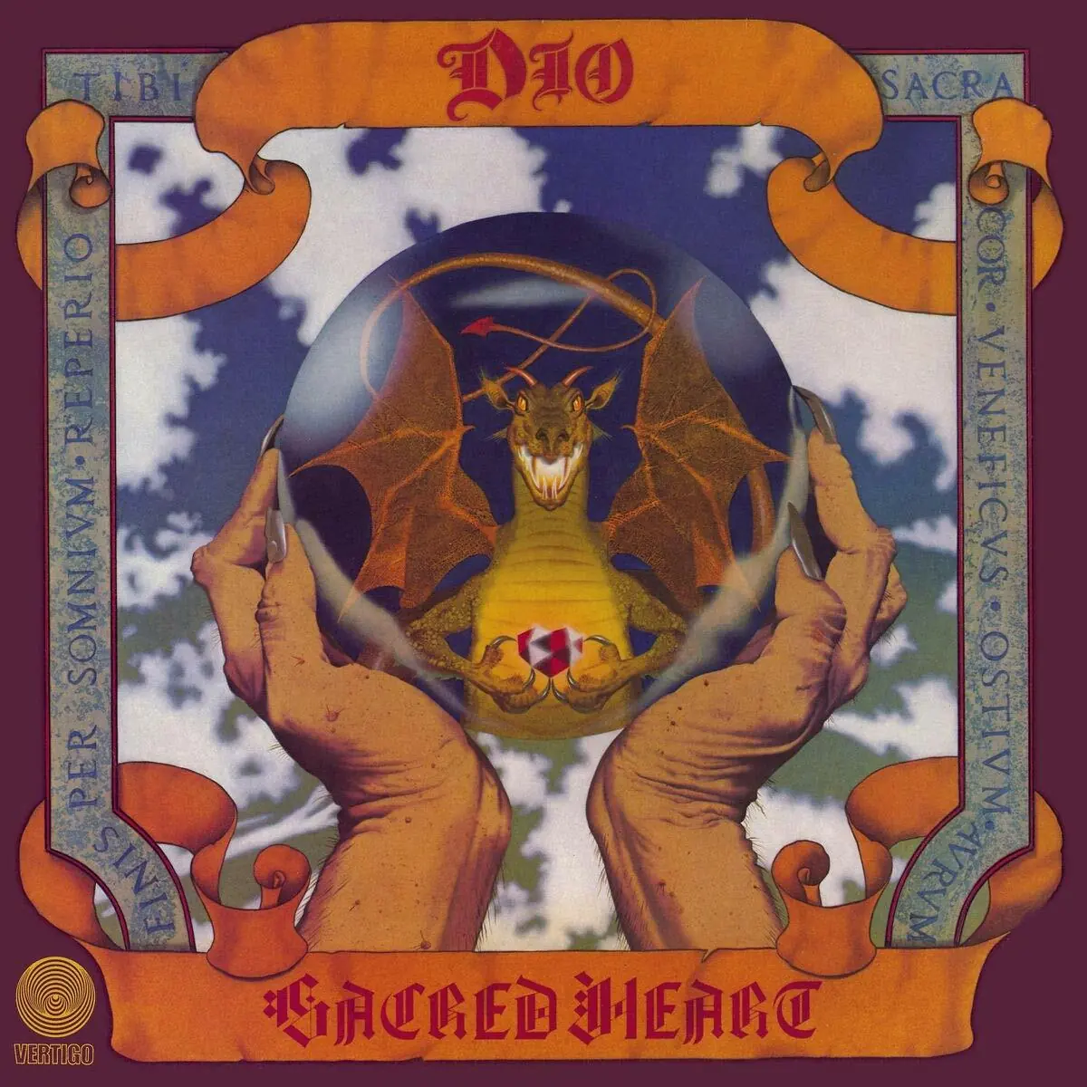DIO - Sacred Heart (Remastered) · BLACK LP 1