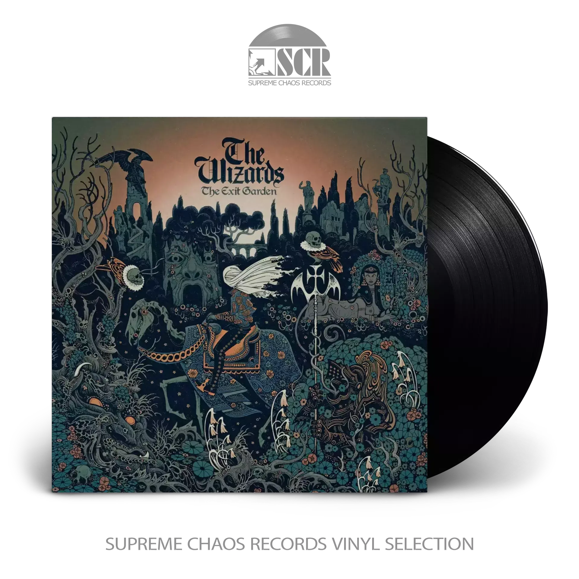 THE WIZARDS · The Exit Garden | BLACK LP THE WIZARDS · The Exit Garden | BLACK LP (Doom Metal Vinyl)