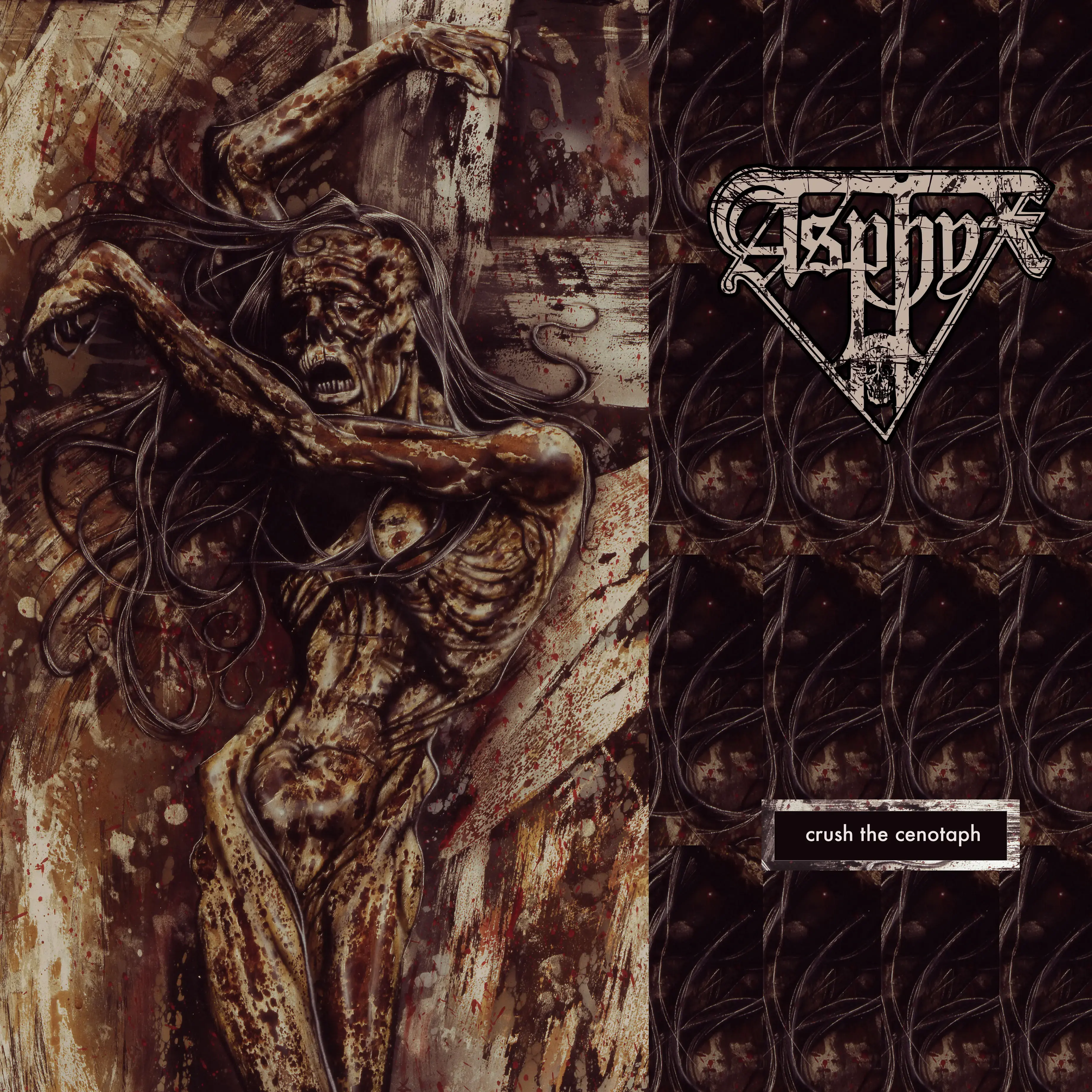 ASPHYX - Crush The Cenotaph · BLACK LP · Picture 1 ASPHYX - Crush The Cenotaph · BLACK LP (Death Metal Vinyl) · Picture 1