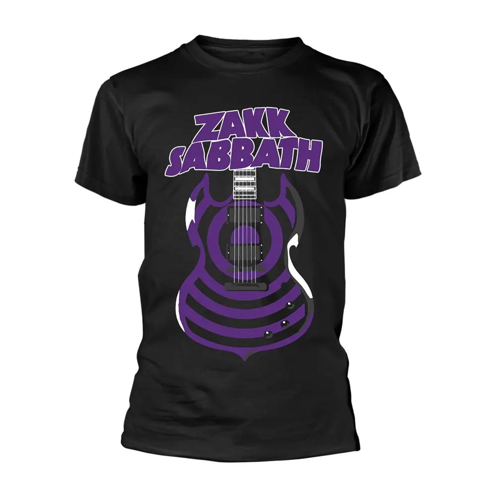 ZAKK SABBATH · Guitar | T-SHIRT ZAKK SABBATH · Guitar | T-SHIRT (Heavy Metal/Hard Rock/Classic Rock Clothes)