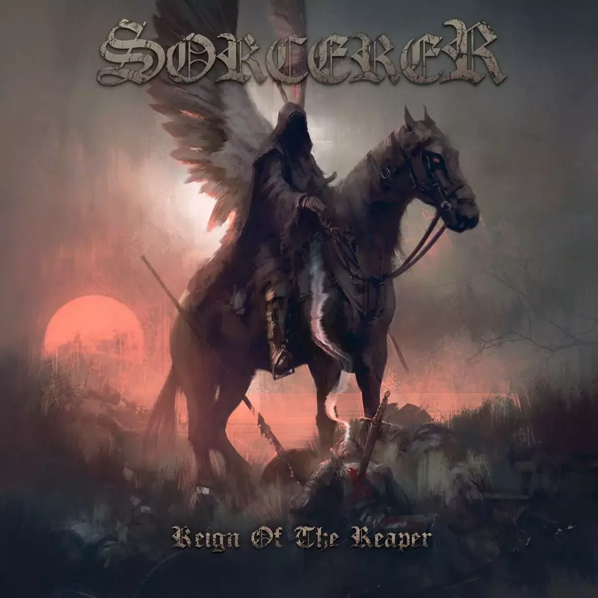 SORCERER · Reign Of The Reaper | BLACK LP (Epic Doom Vinyl) · Picture 1
