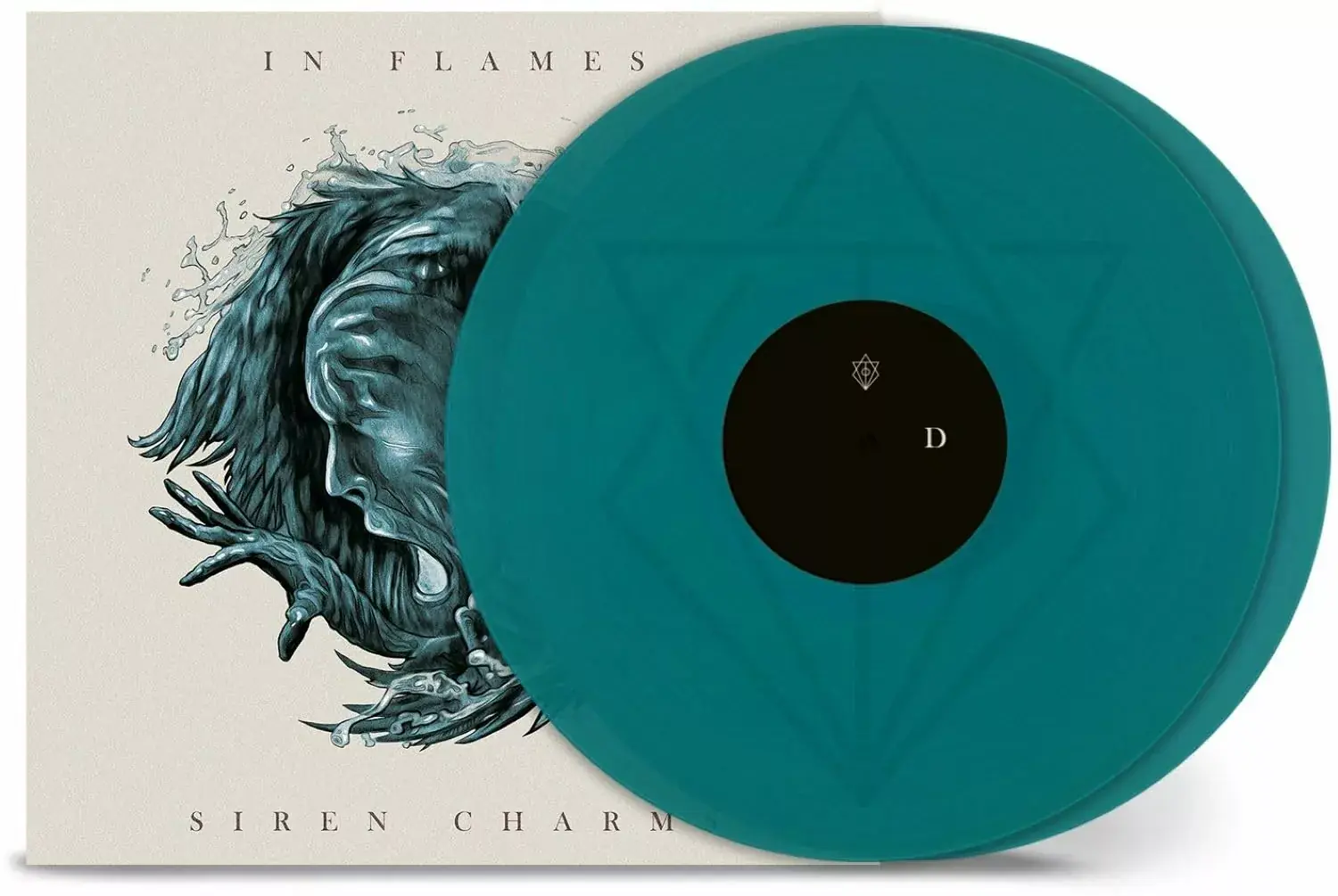 IN FLAMES - Siren Charms · TRANSPARENT GREEN 2LP (Melodic Death Metal Vinyl)