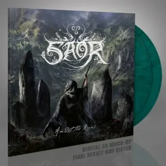 SAOR - Amidst The Ruins · GREEN/WHITE/BLACK MARBLED 2LP