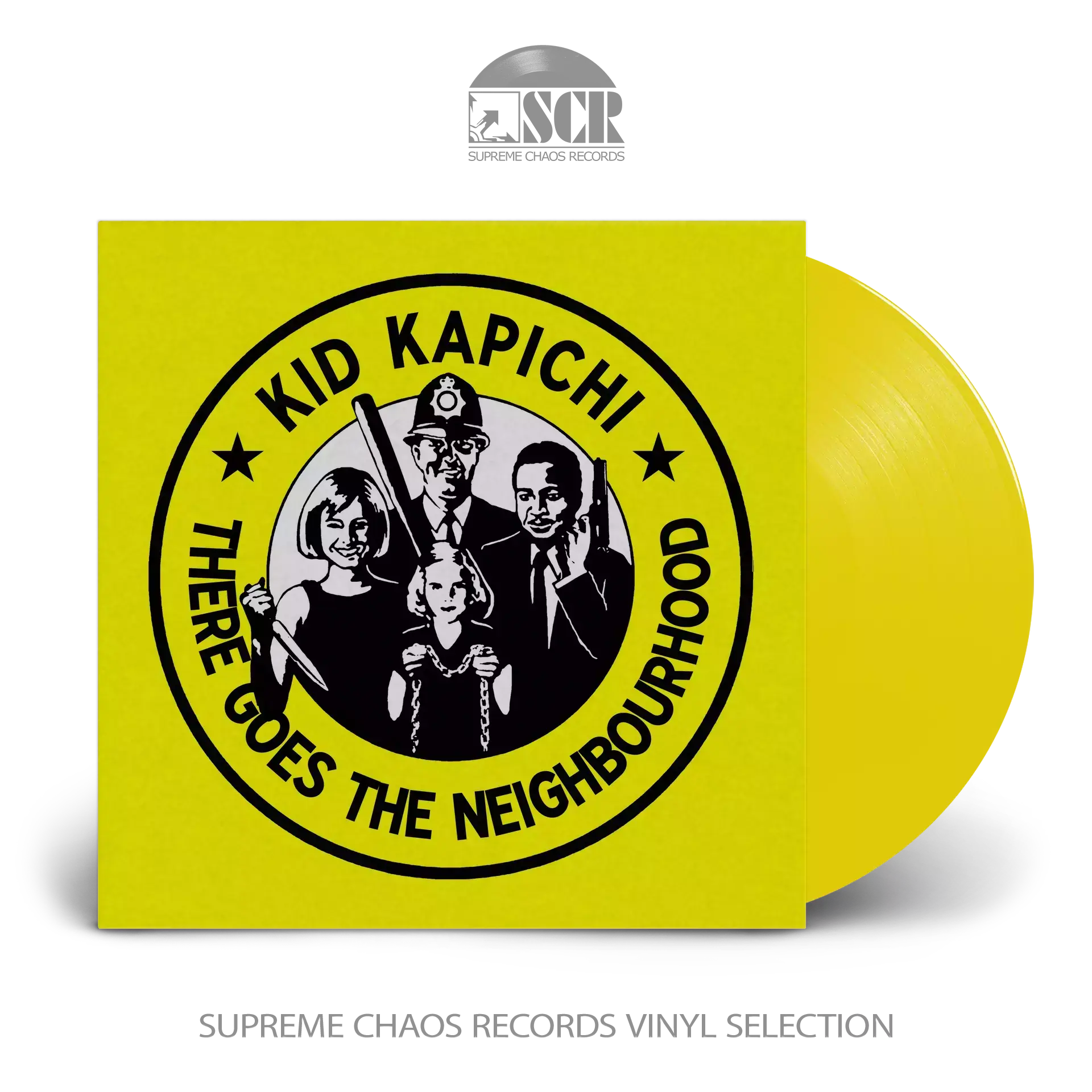 KID KAPICHI · There Goes The Neighbourhood | LEMON YELLOW LP KID KAPICHI · There Goes The Neighbourhood | LEMON YELLOW LP (Alternative Rock Vinyl)