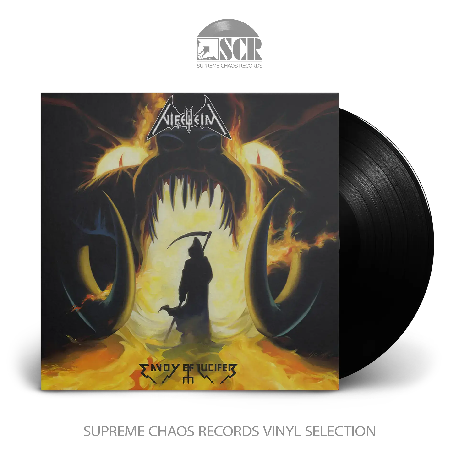 NIFELHEIM · Envoy Of Lucifer (Re-Release) | BLACK LP (Black Metal Vinyl)