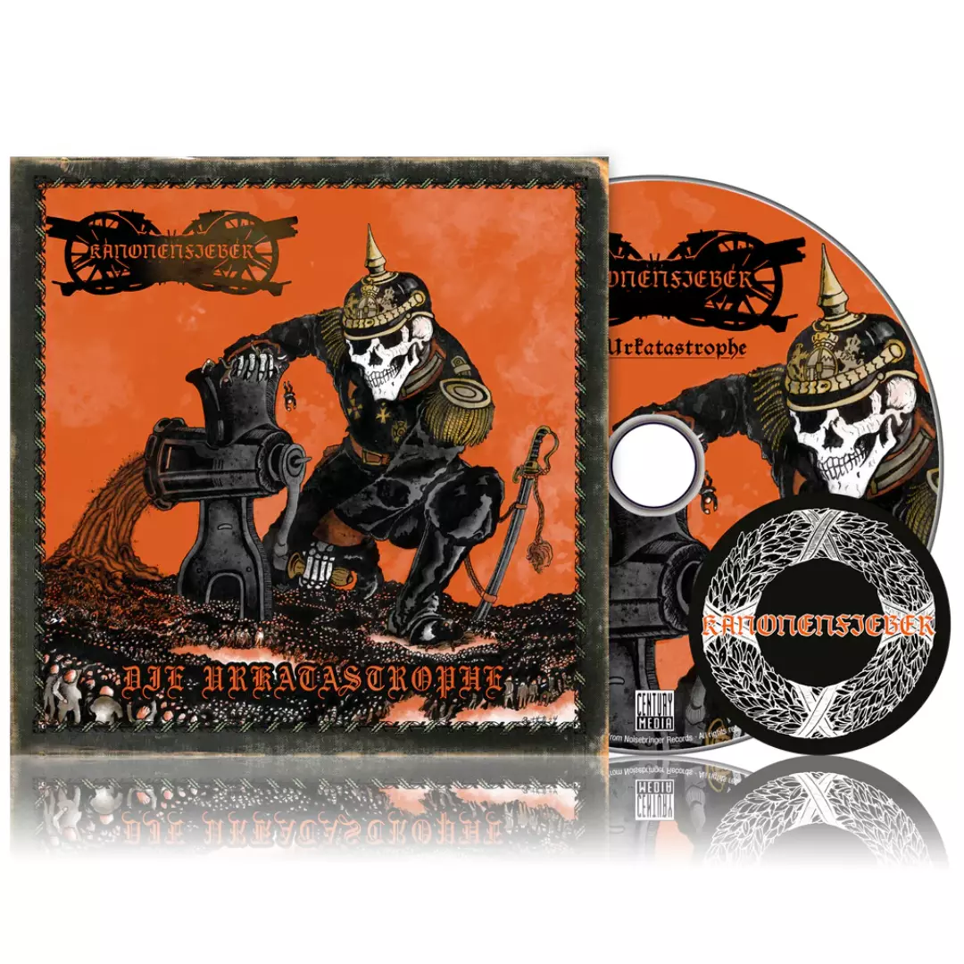 KANONENFIEBER - Die Urkatastrophe · MEDIABOOK CD+PATCH KANONENFIEBER - Die Urkatastrophe · MEDIABOOK CD+PATCH (Black Metal CDs)