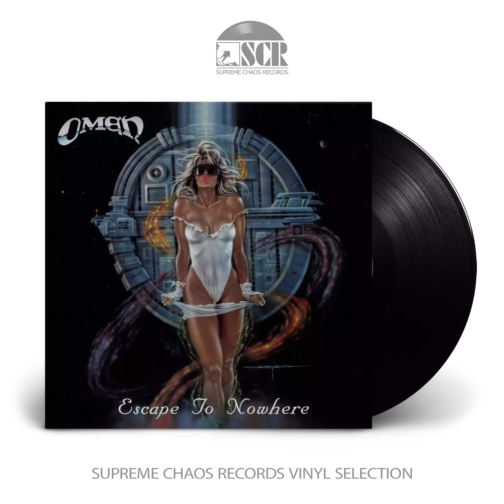 OMEN - Escape To Nowhere (35th Anniversary Re-Issue) · BLACK LP OMEN - Escape To Nowhere (35th Anniversary Re-Issue) · BLACK LP (Heavy Metal Vinyl)