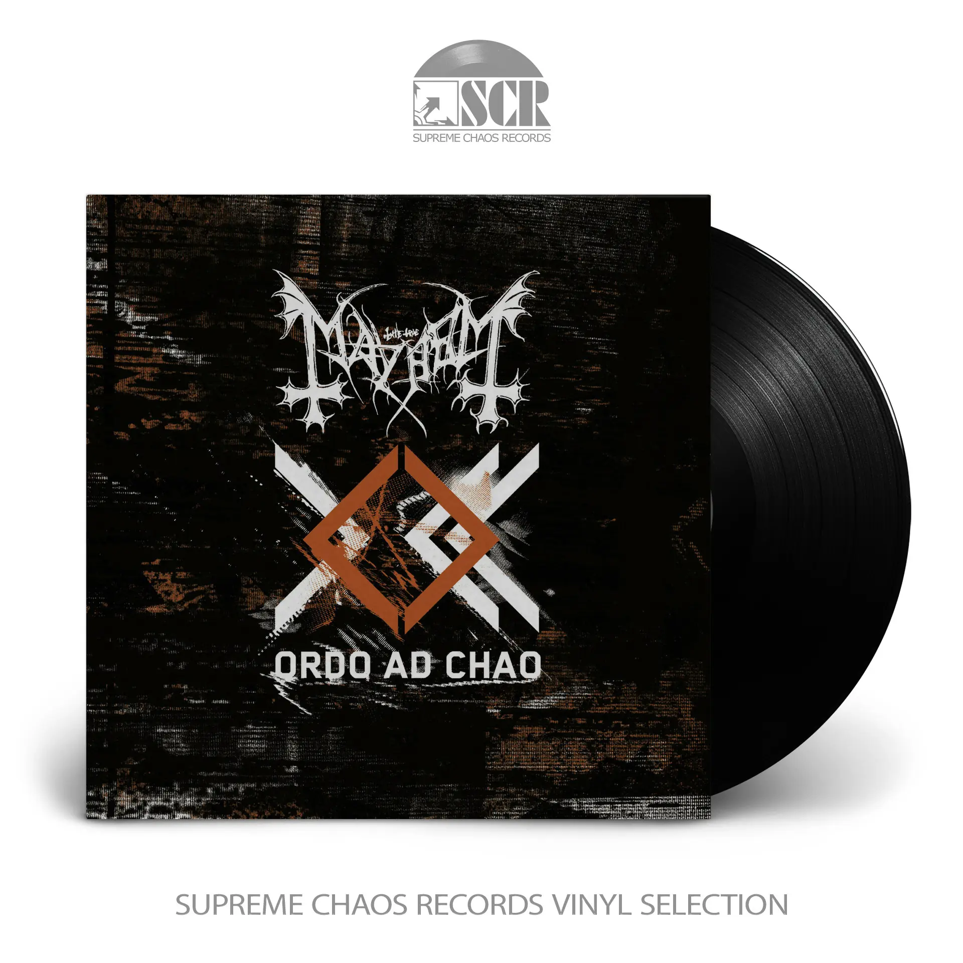 MAYHEM - Ordo Ad Chao · BLACK LP MAYHEM - Ordo Ad Chao · BLACK LP (Black Metal Vinyl)