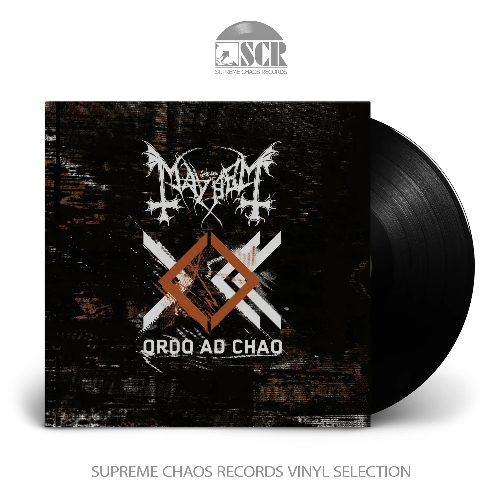 MAYHEM · Ordo Ad Chao | BLACK LP MAYHEM · Ordo Ad Chao | BLACK LP (Black Metal Vinyl)
