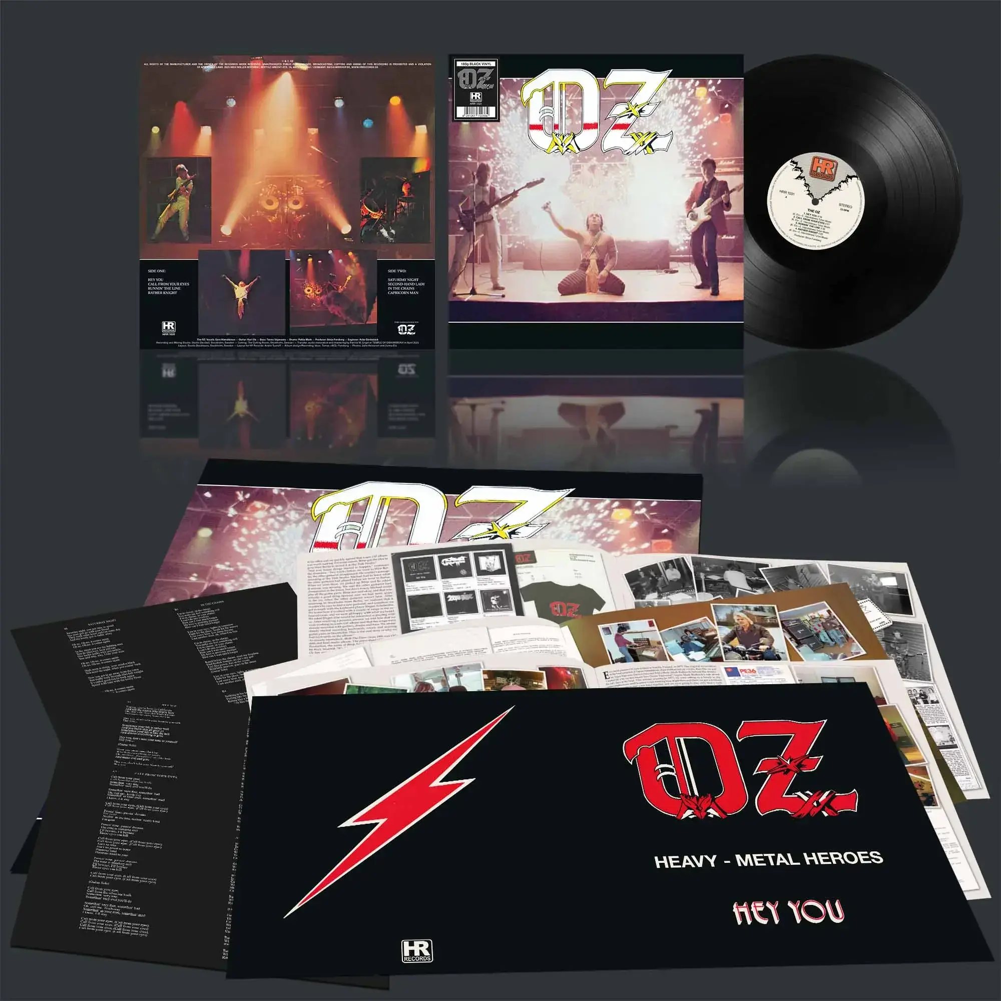 OZ · The Oz | BLACK LP (Heavy Metal Vinyl) · Picture 2