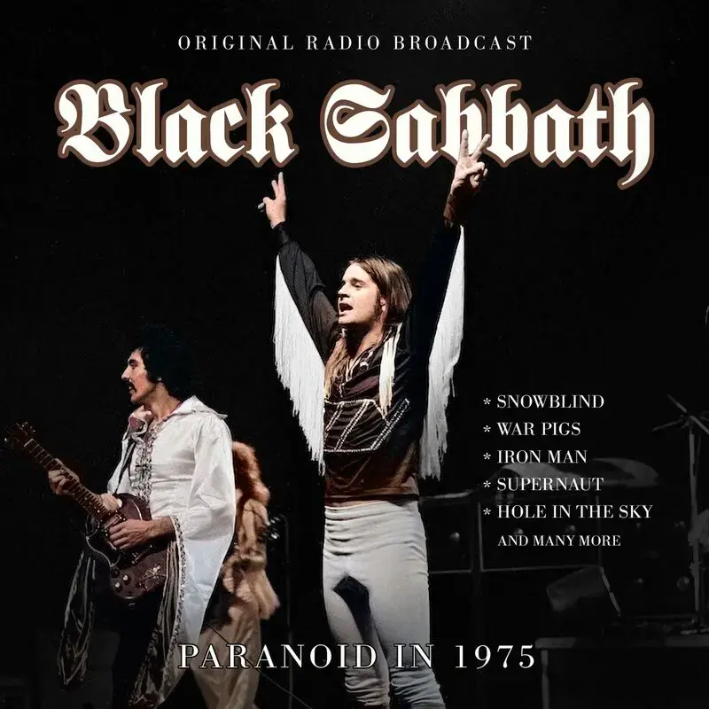 BLACK SABBATH - Paranoid In 1975 - Original Radio Broadcast · CD (Hard Rock/Metal CDs)