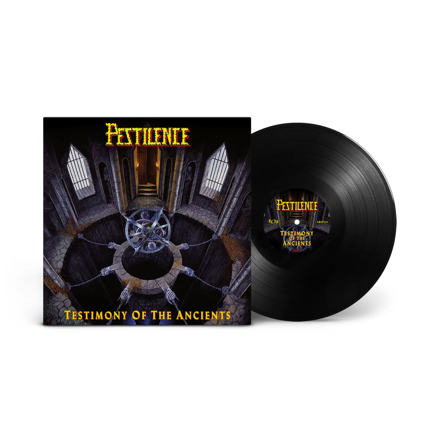 PESTILENCE - Testimony of the Ancients (Re-Release 2023) · BLACK LP