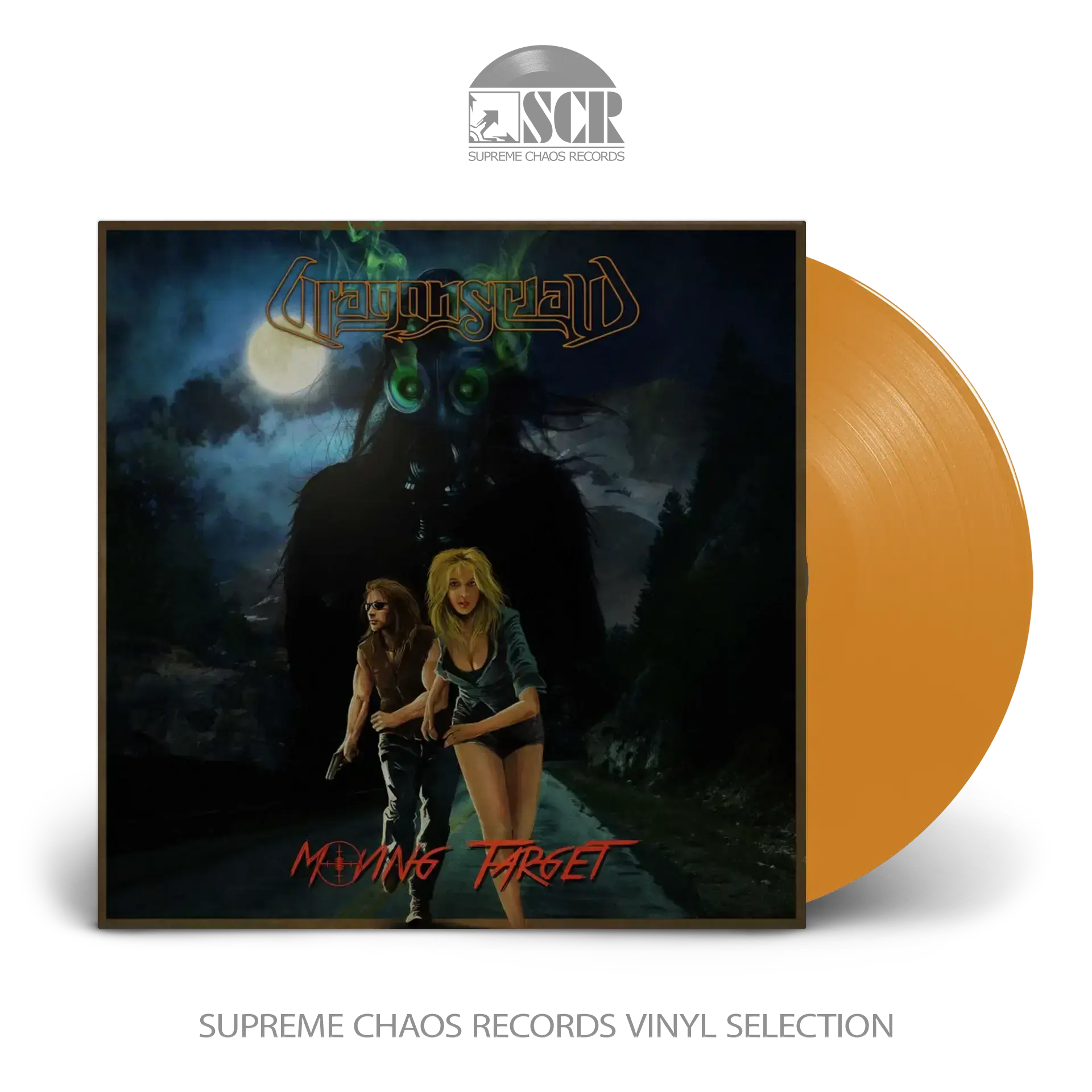 DRAGONSCLAW - Moving Target · ORANGE LP DRAGONSCLAW - Moving Target · ORANGE LP (Heavy Metal Vinyl)
