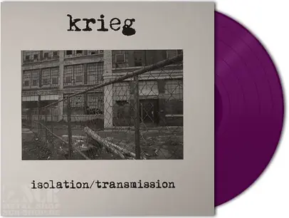KRIEG - Isolation / Transmission (RSD) · PURPLE 7" EP KRIEG - Isolation / Transmission (RSD) · PURPLE 7" EP (Black Metal Vinyl)