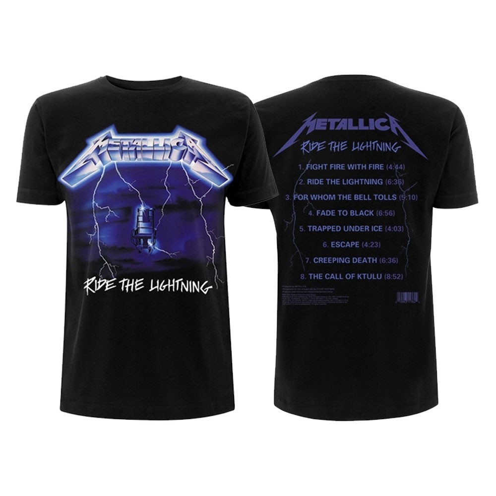 METALLICA - Ride The Lightning Tracks [TS-L]