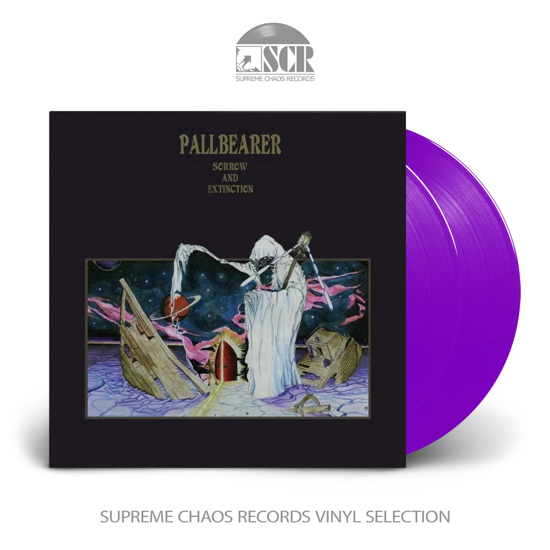 PALLBEARER - Sorrow & Extinction · NEON VIOLET 2LP PALLBEARER - Sorrow & Extinction · NEON VIOLET 2LP (Doom Metal Vinyl)