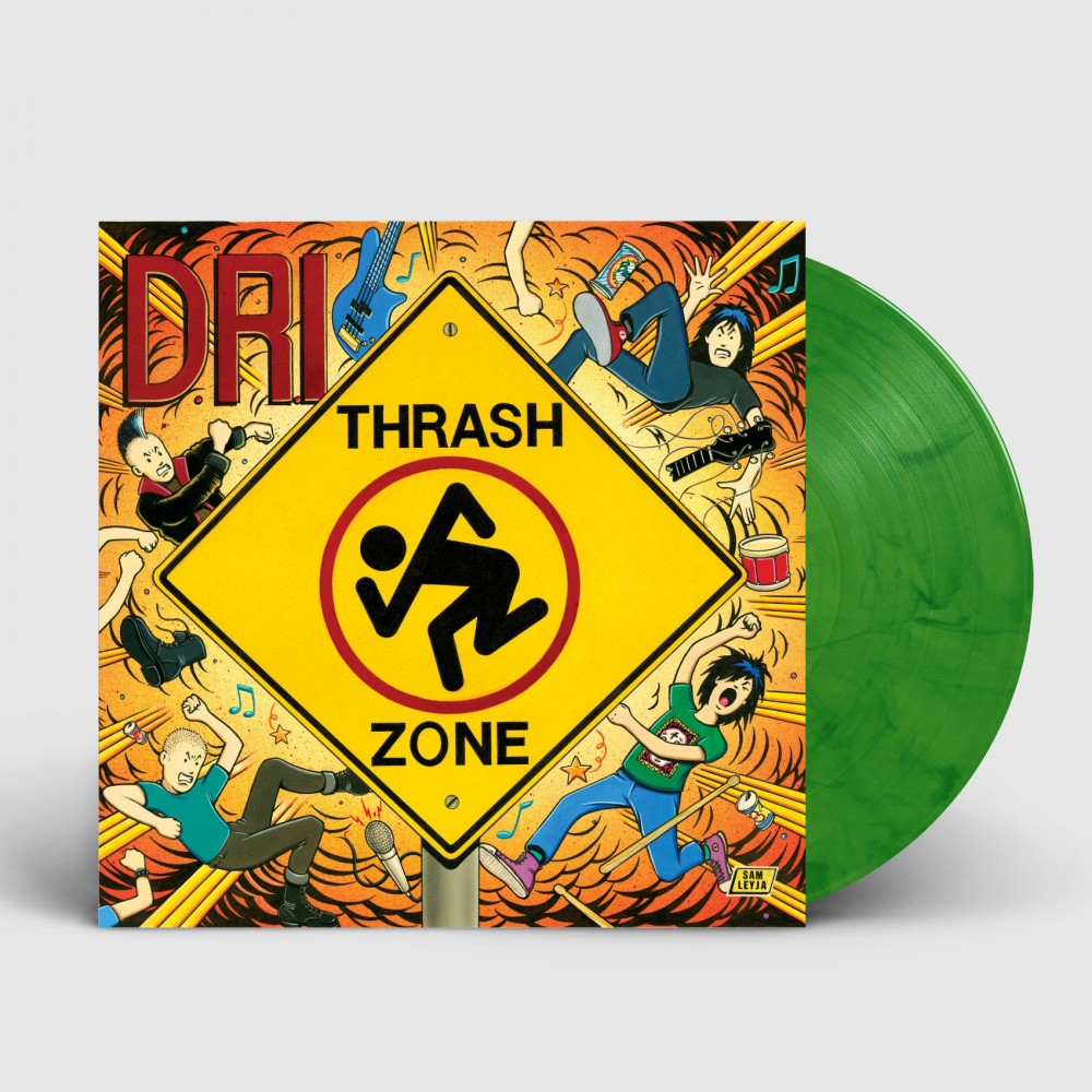 DRI · Thrash Zone | GREEN LP (Thrash Metal Vinyl)