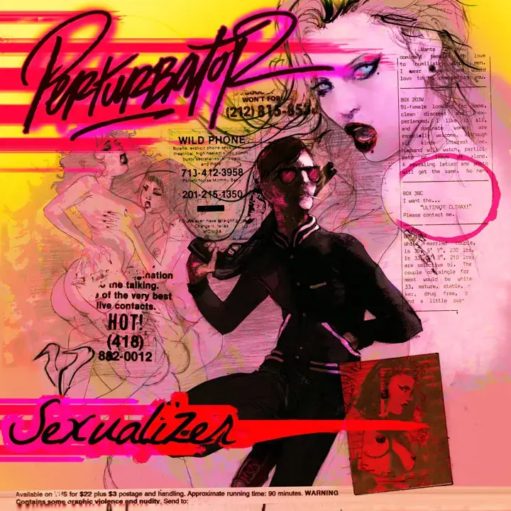 PERTURBATOR - Sexualizer · BLACK LP (Darkwave Vinyl) · Picture 1