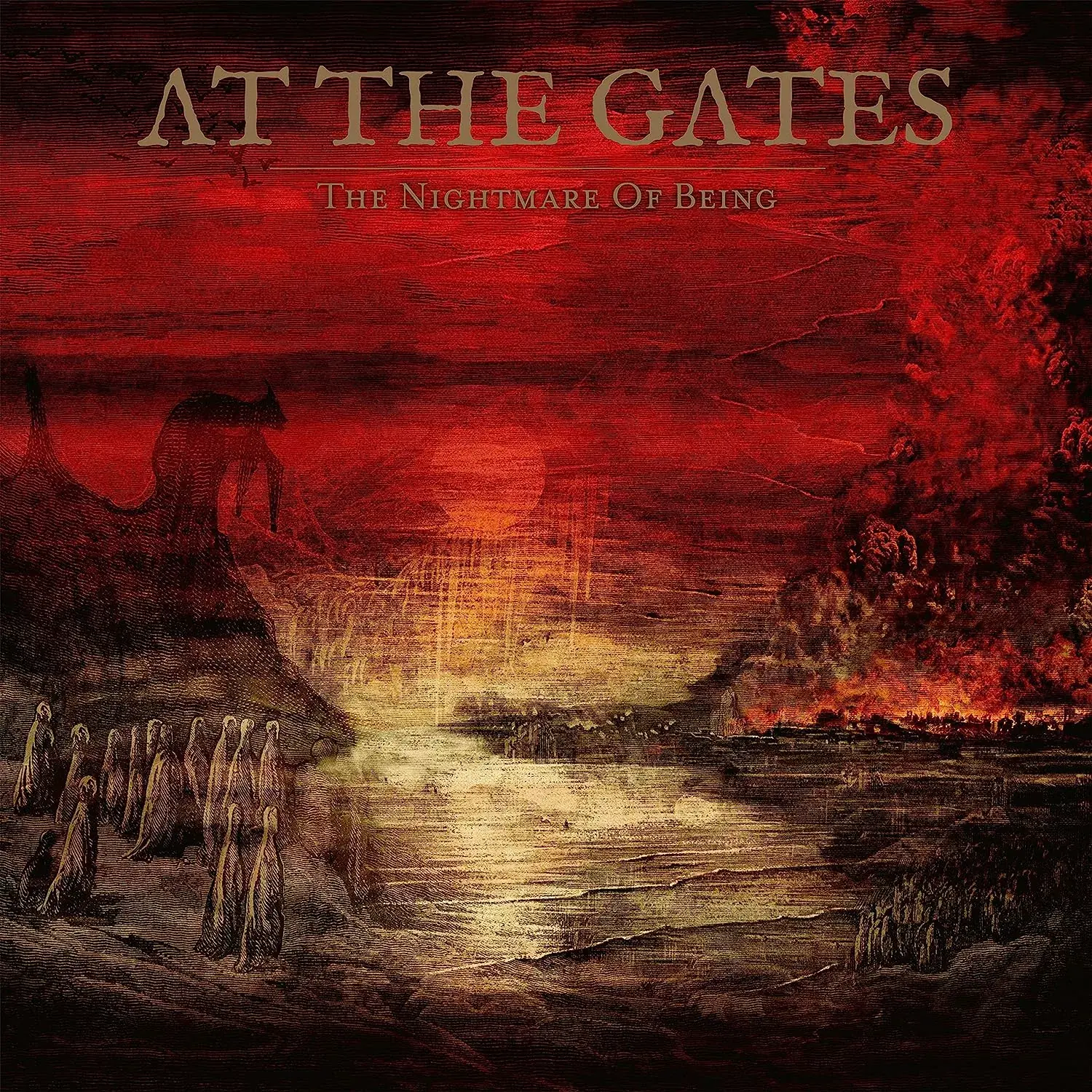 AT THE GATES - The Nightmare Of Being · BLACK LP 1