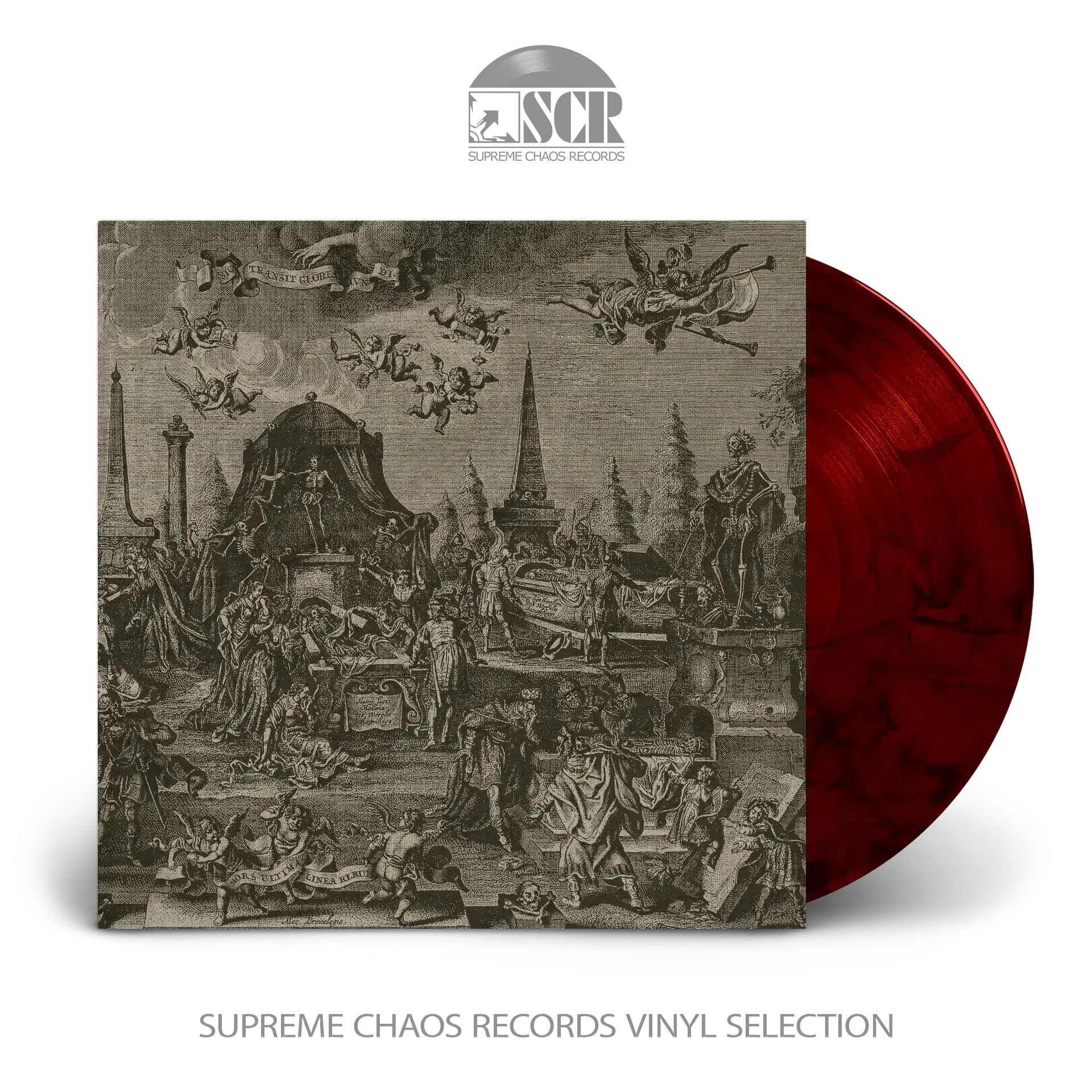 MISOTHEIST · Vessels By Which The Devil Is Made Flesh | TRANSPARENT RED SMOKE LP MISOTHEIST · Vessels By Which The Devil Is Made Flesh | TRANSPARENT RED SMOKE LP (Black Metal Vinyl)