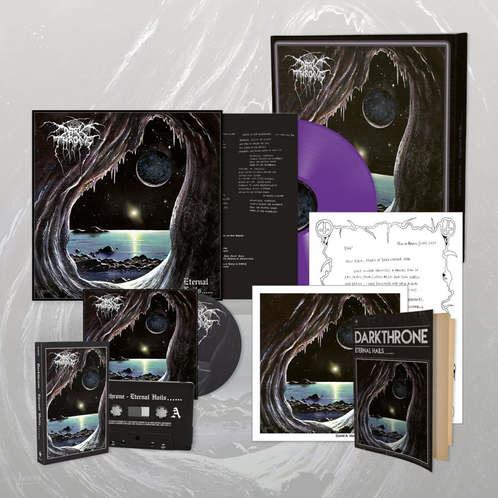 DARKTHRONE - Eternal Hails · DELUXE BOX SET BOXLP (Black Metal Vinyl)