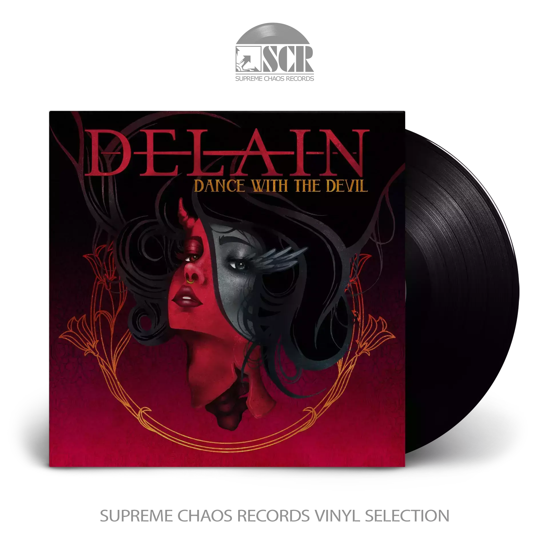 DELAIN · Dance With The Devil | BLACK LP (Modern Metal Vinyl)