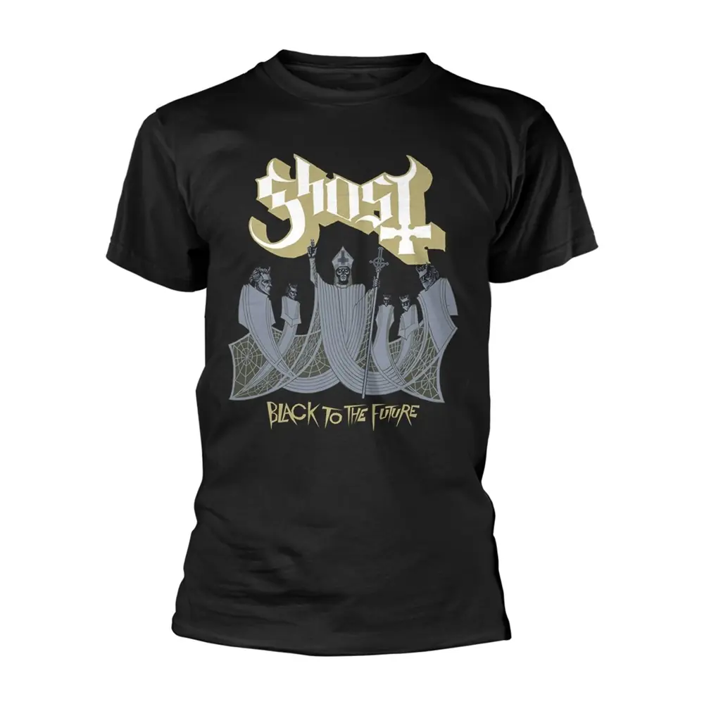 GHOST · Black To The Future | T-SHIRT GHOST · Black To The Future | T-SHIRT (Hard Rock Clothes)