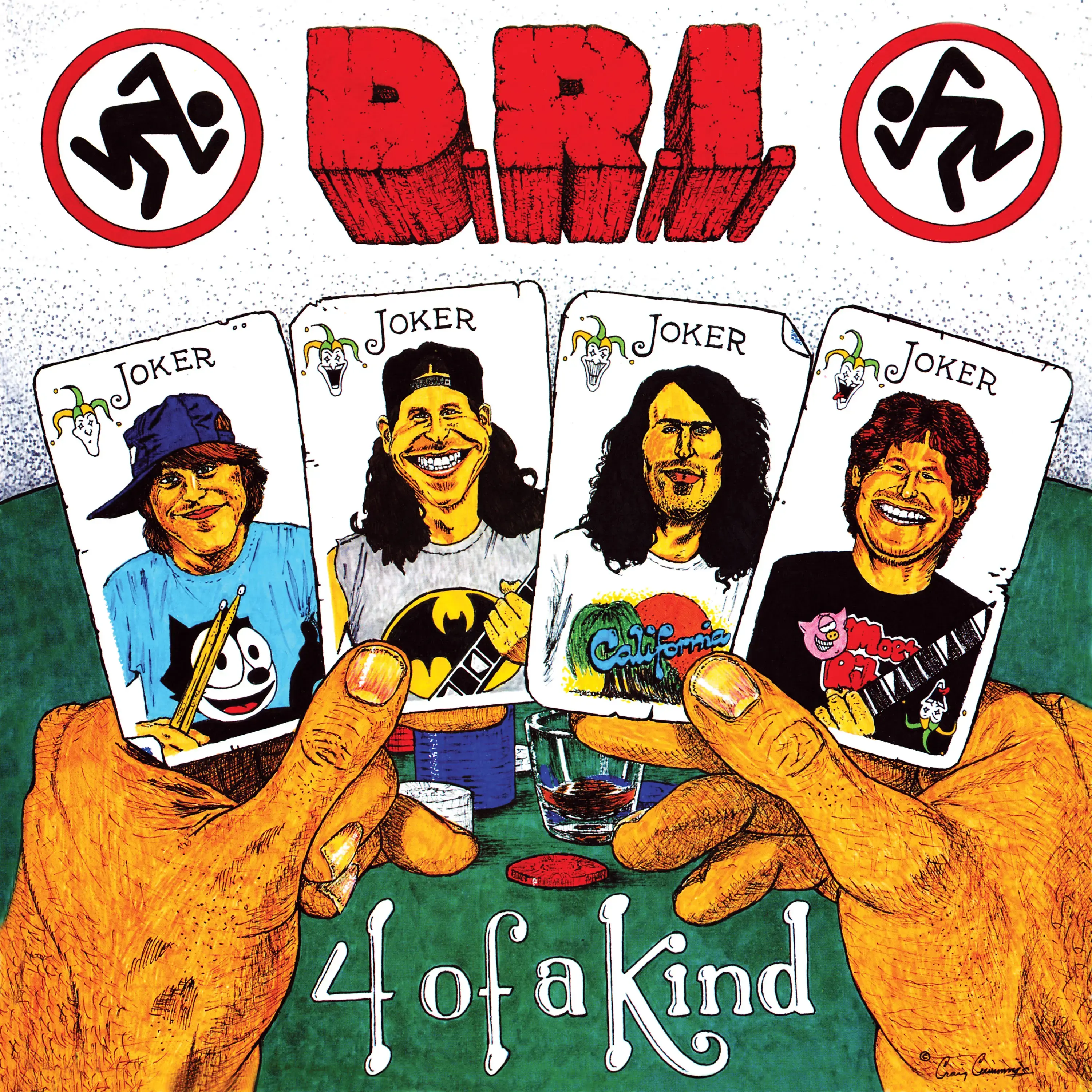 DRI - Four of a Kind · BLACK LP (Thrash Metal Vinyl) · Picture 1