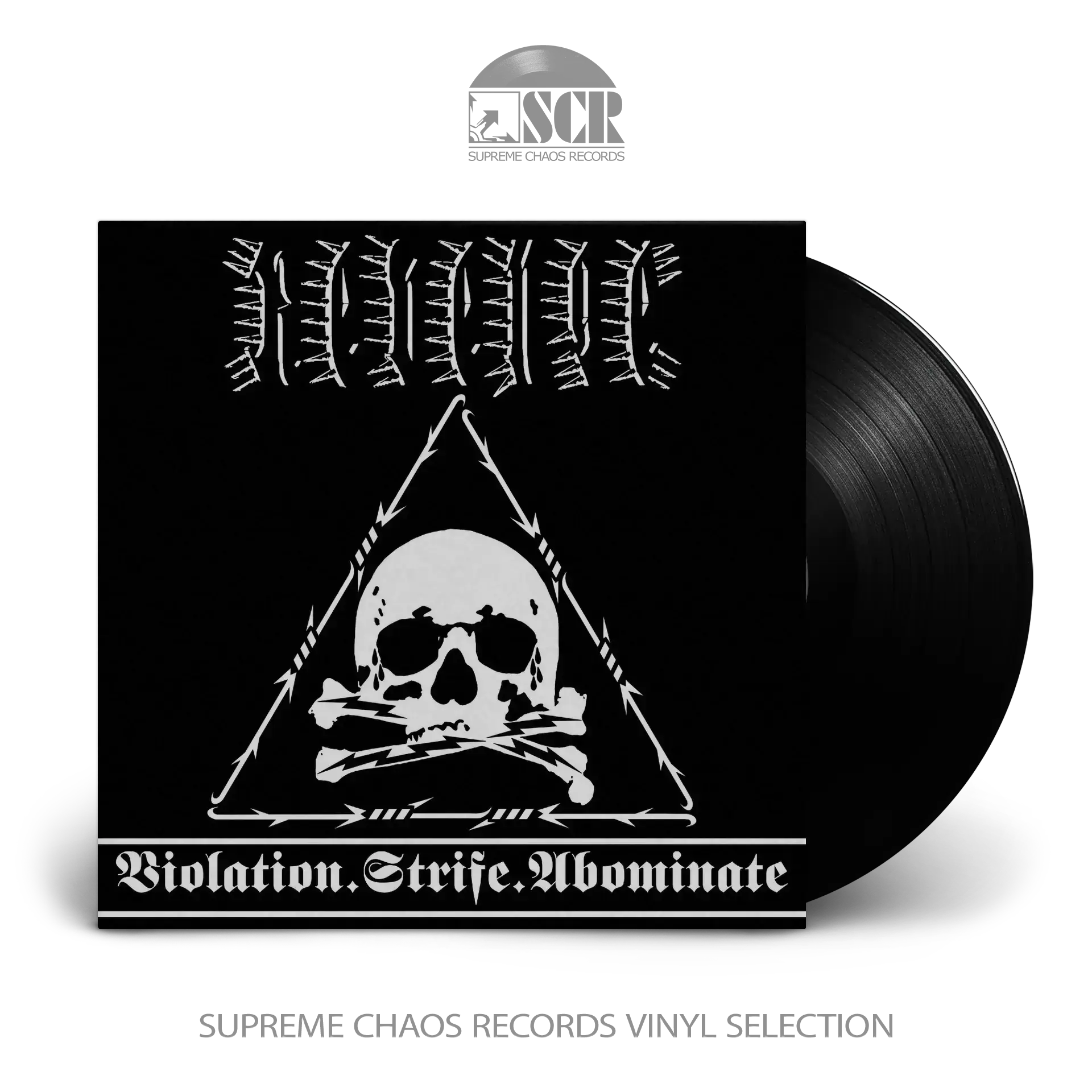REVENGE - Violation.Strife.Abominate · BLACK LP REVENGE - Violation.Strife.Abominate · BLACK LP (Black Metal Vinyl)