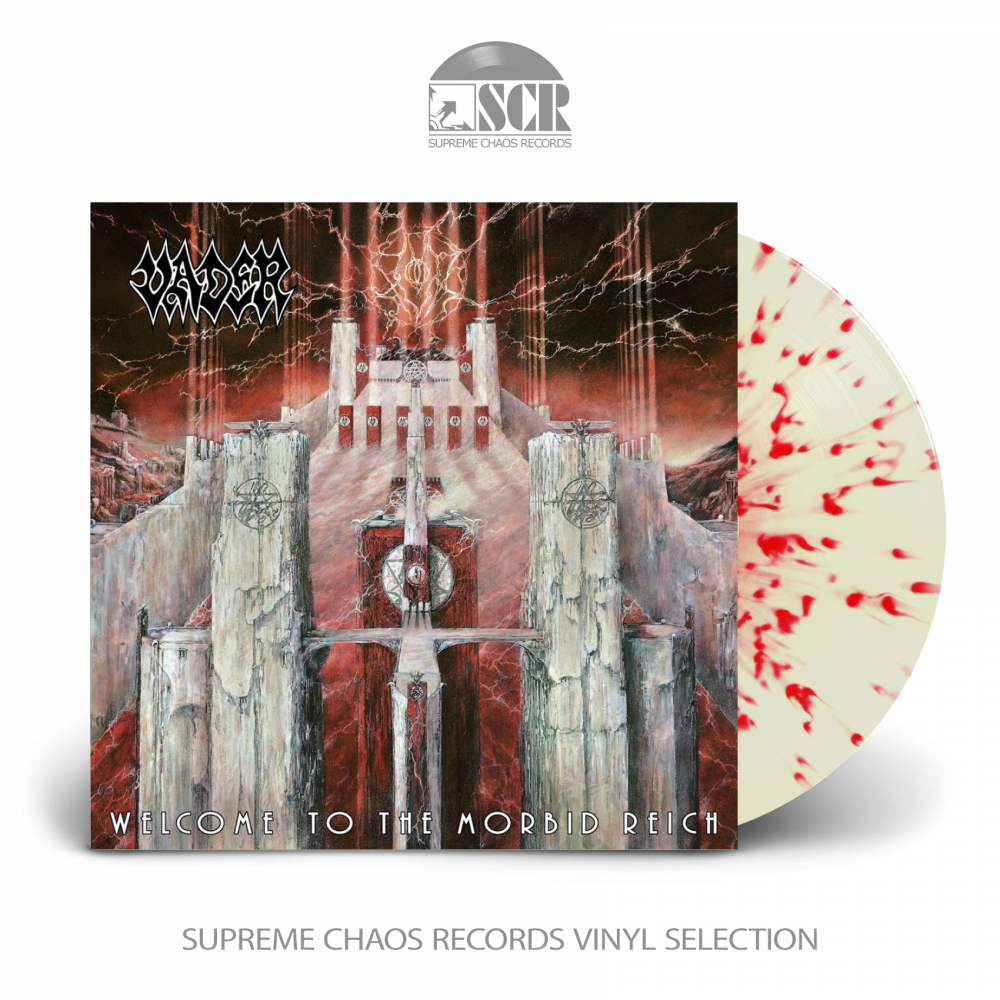 VADER - Welcome To The Morbid Reich · CLEAR/RED/SPLATTER LP (Death Metal Vinyl)