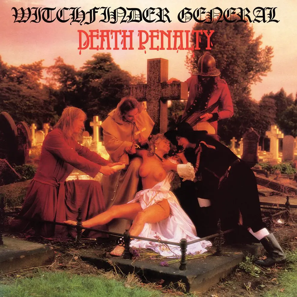 WITCHFINDER GENERAL - Death Penalty · BLACK LP 1