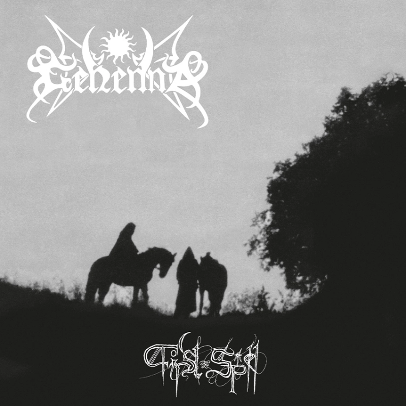 GEHENNA · First Spell | BLACK/WHITE ICE LP (Black Metal Vinyl) · Picture 1