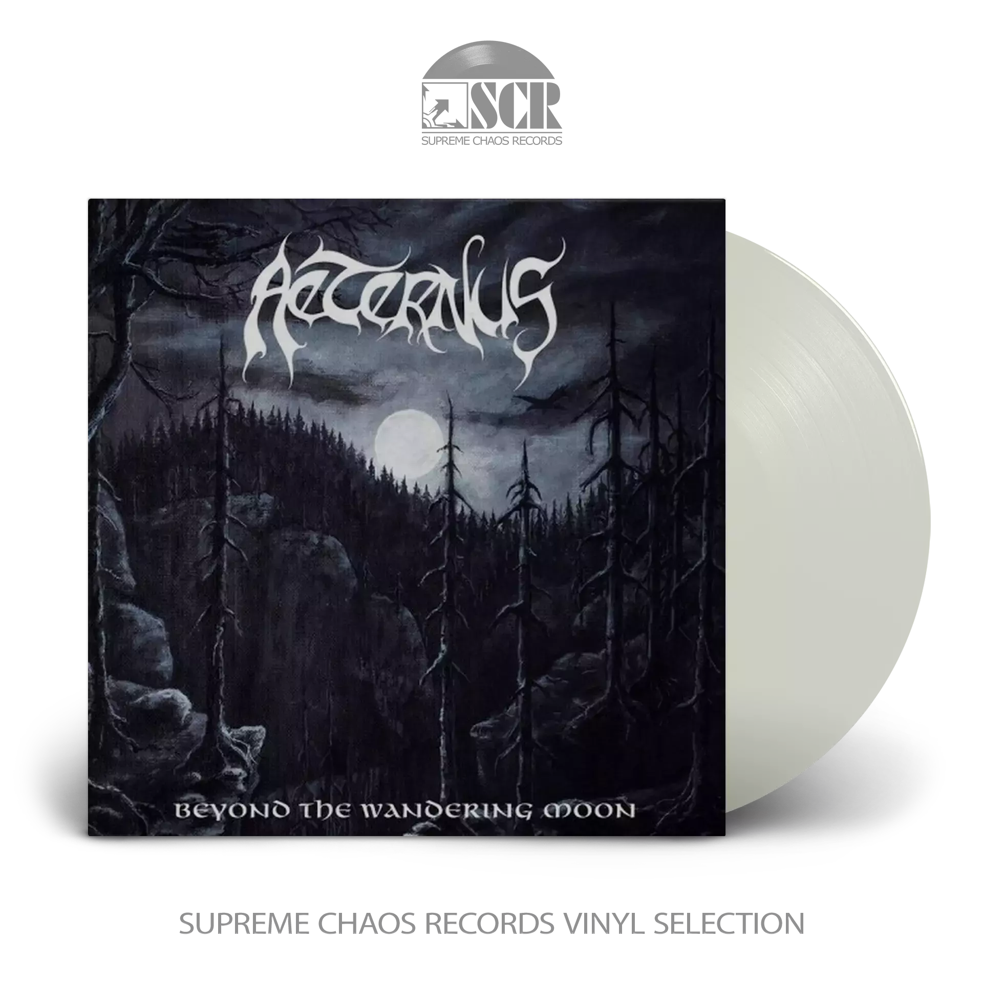 AETERNUS · Beyond The Wandering Moon | CLEAR DLP AETERNUS · Beyond The Wandering Moon | CLEAR DLP (Black Metal Vinyl)