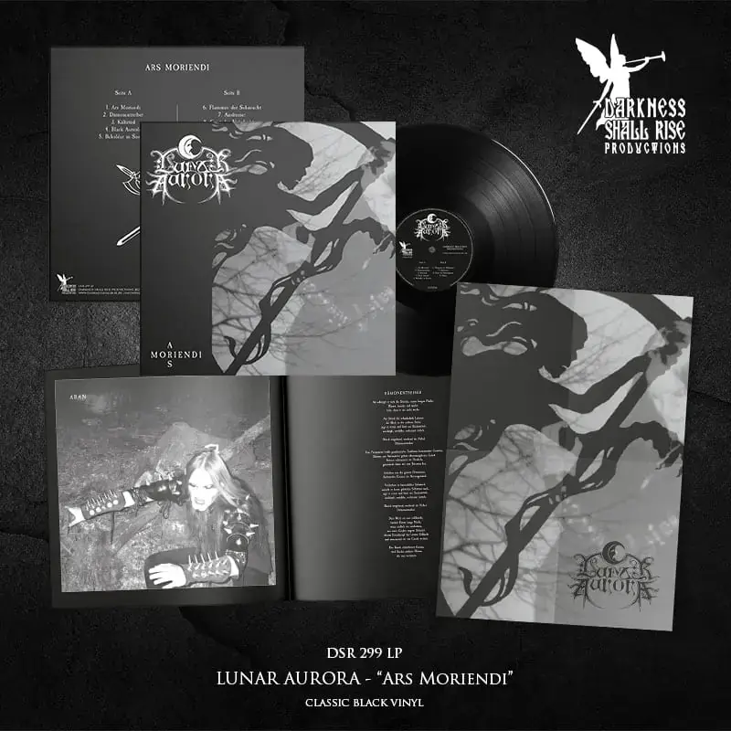 LUNAR AURORA - Ars Moriendi · BLACK LP · Picture 2 LUNAR AURORA - Ars Moriendi · BLACK LP (Black Metal Vinyl) · Picture 2