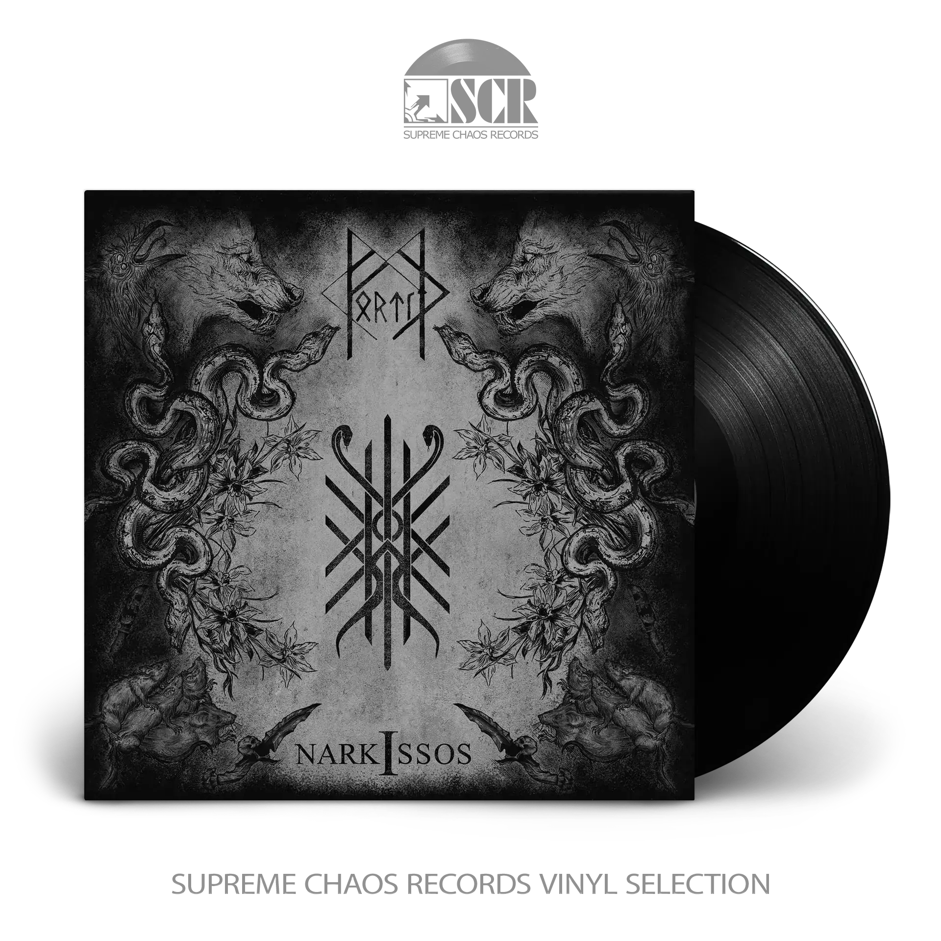 FORTÍÐ · Narkissos | BLACK LP FORTÍÐ · Narkissos | BLACK LP (Black Metal Vinyl)