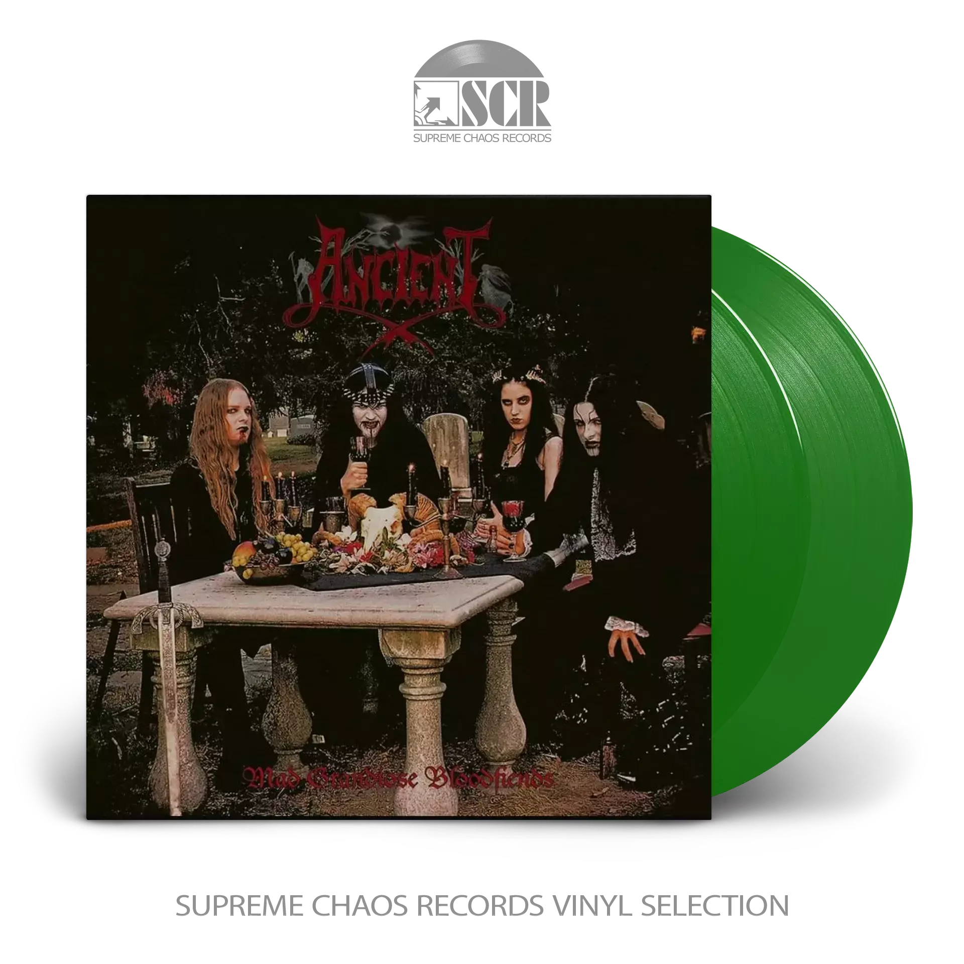 ANCIENT - Mad Grandiose Bloodfiends · GREEN 2LP